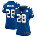 Women's Nike Indianapolis Colts Jonathan Taylor Royal Indiana Nights Alternate Game NFL Jersey