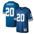 Men's Mitchell & Ness Detroit Lions Barry Sanders Blue Legacy Replica NFL Jersey