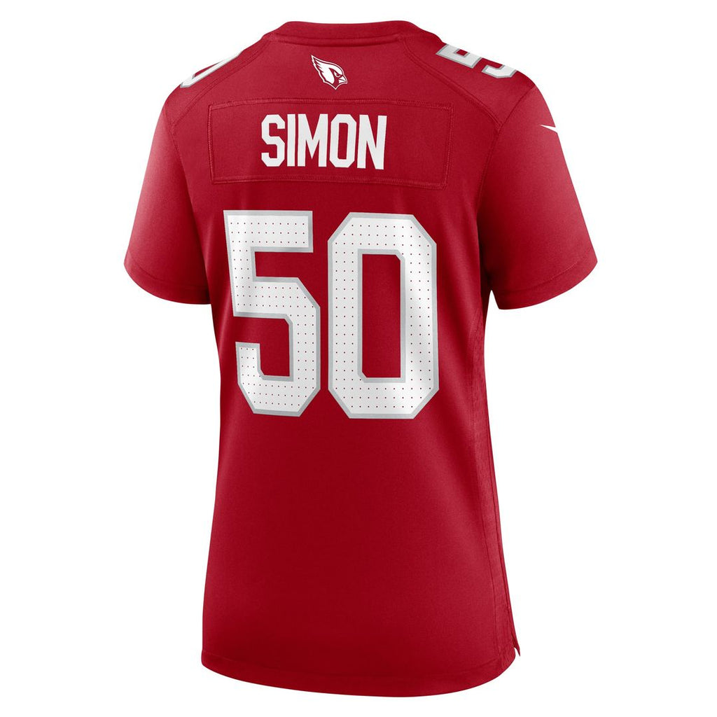 Women's Nike Arizona Cardinals Cody Simon Cardinal Team Game NFL Jersey