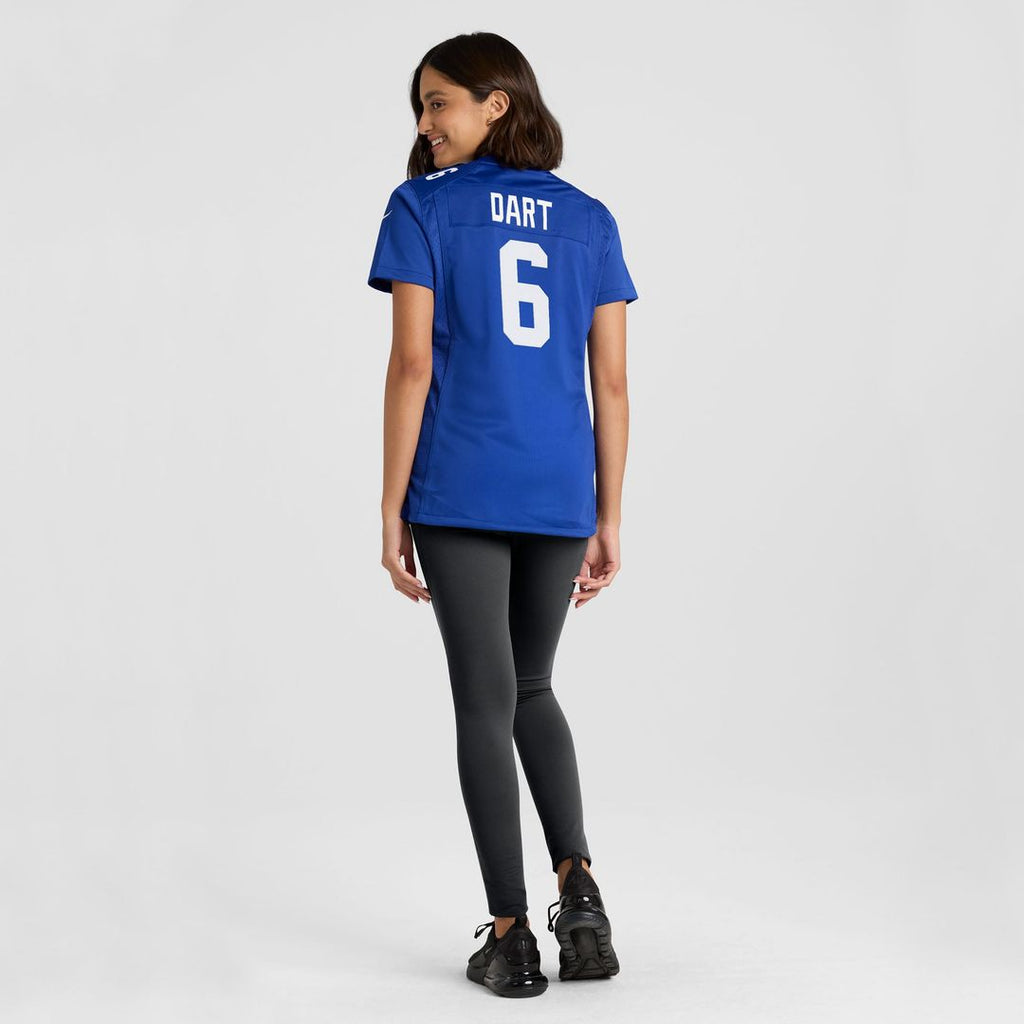 Women's Nike New York Giants Jaxson Dart Royal Team Game NFL Jersey