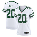 Women's Nike New York Jets Breece Hall Legacy White Game NFL Jersey