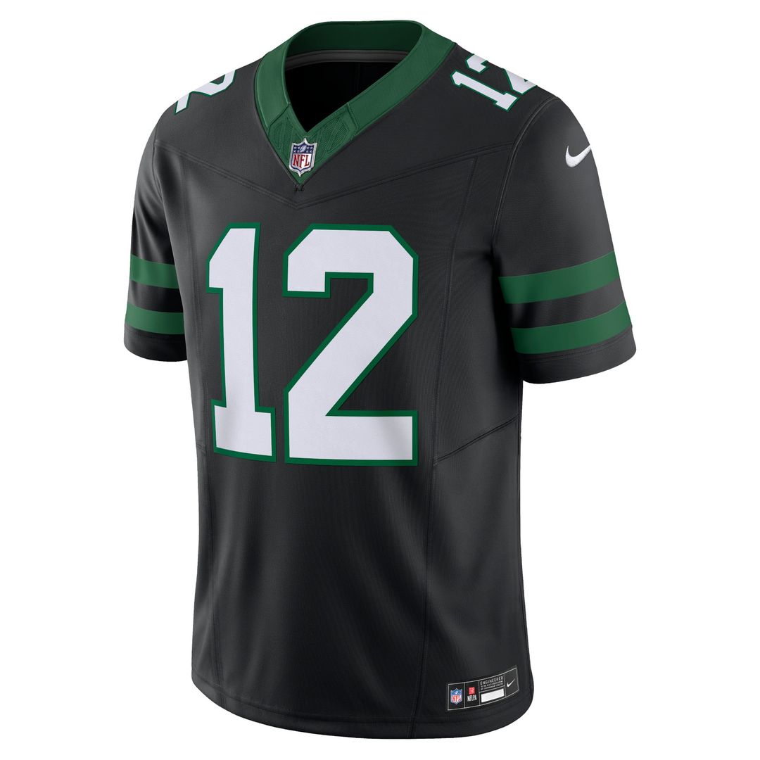 Men's Nike New York Jets Joe Namath Legacy Green Vapor F.U.S.E. Limited NFL Jersey