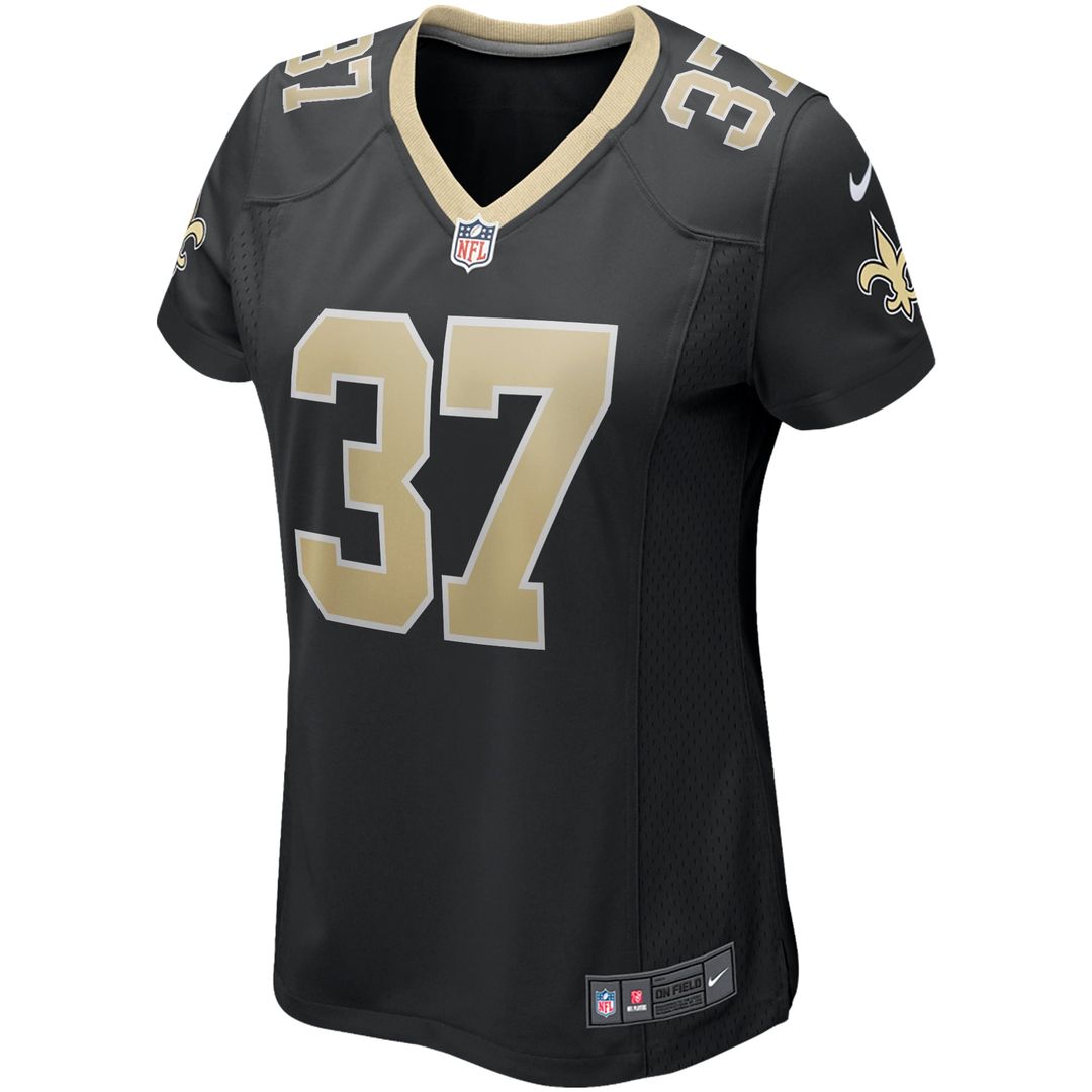 Women's Nike New Orleans Saints Steve Gleason Black Game Retired Player NFL Jersey
