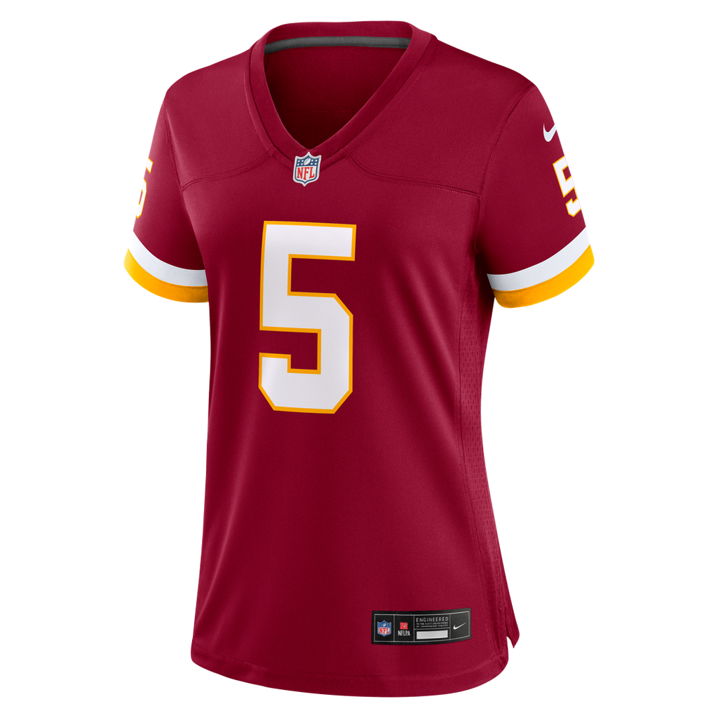 Women's Nike Washington Commanders Jayden Daniels Burgundy Game NFL Jersey