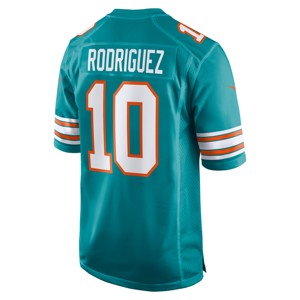 Men's Nike Miami Dolphins Jacob Rodriguez White Game NFL Jersey