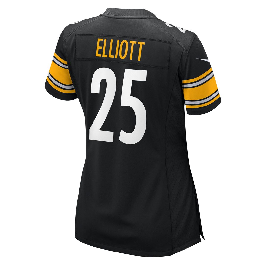 Women's Nike Pittsburgh Steelers DeShon Elliott Black Team Game NFL Jersey