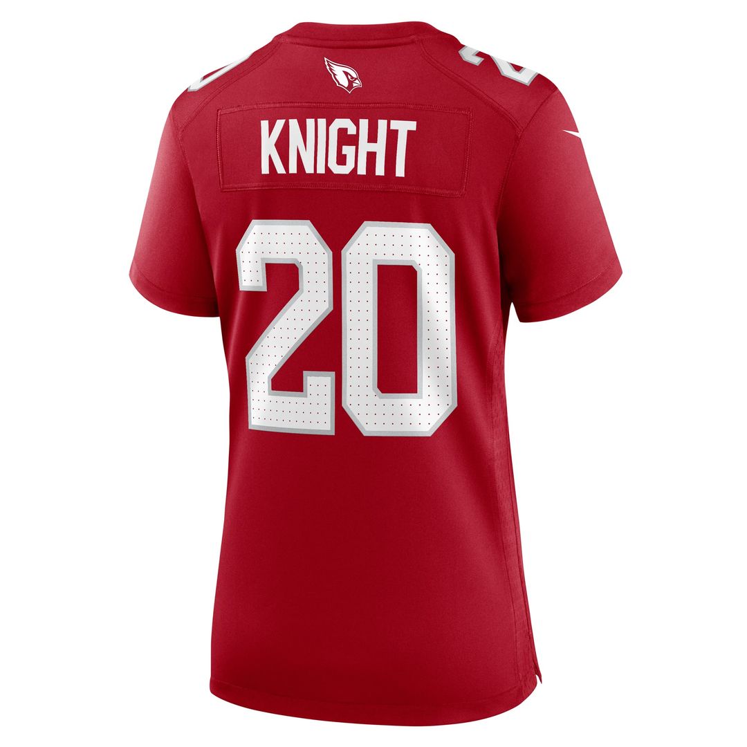 Women's Nike Arizona Cardinals Zonovan Knight Cardinal Team Game NFL Jersey