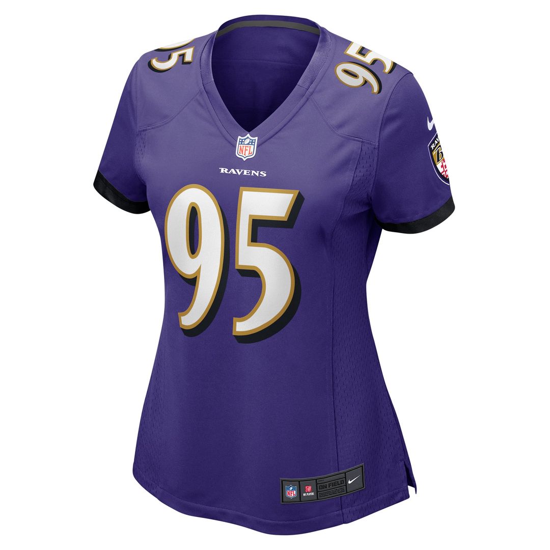 Women's Nike Baltimore Ravens Tavius Robinson Purple Game NFL Jersey